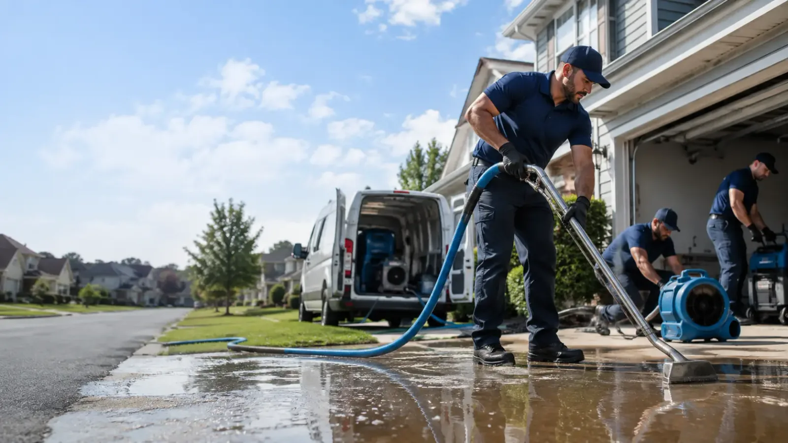 Flood Damage Restoration in Breedsville, MI